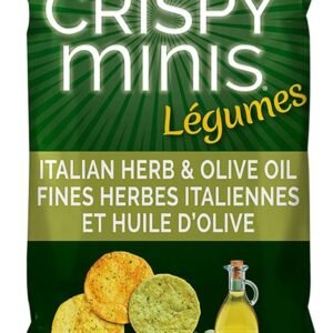 Crispy Minis Italian Herb & Olive Oil Multigrain Chips With Vegetables