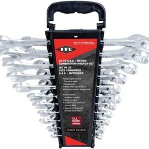 ITC 22-Piece S.A.E./Metric Combination Wrench Set