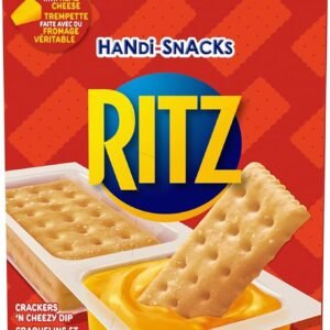 RITZ Crackers and Dip Made With Real Cheese