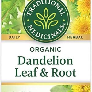 Traditional Medicinals Organic Dandelion Leaf and Root Herbal Tea