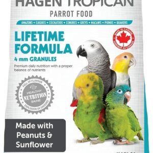 Tropican Lifetime Formula Granules for Parrots - 1.8 kg (4 lb)