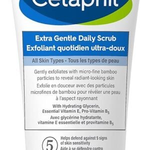 Cetaphil Extra Gentle Daily Scrub With Micro-fine Bamboo Particles and Vitamin e