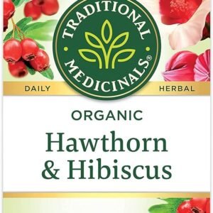 Traditional Medicinals Organic Heart Tea Hawthorn Hibiscus