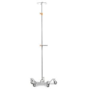 MedPro Balance KD Stainless Steel I.V. Stand, 4 Strong