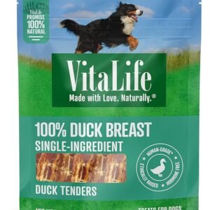 VitaLife 750 g Duck Tenders, All Natural Dog Treats