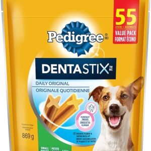 PEDIGREE DENTASTIX Oral Care Adult Dog Treats for Small Dogs - Original, 55 Sticks