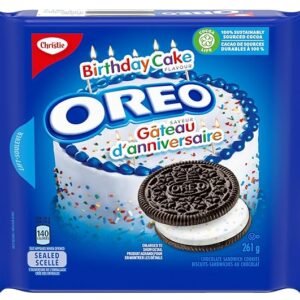 OREO Birthday Cake Chocolate Sandwich Cookies