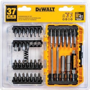 DEWALT 37- Piece Screwdriving Bit Set With Square Recess Mix