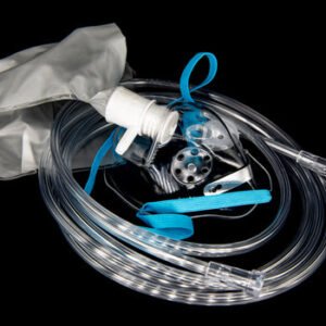 Pediatric Partial Non- Rebreathing Mask with 1 Side Valve and 7' (2.1 m) Sure Flow Tubing