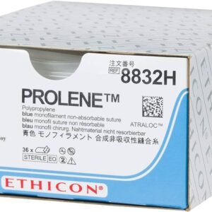 Ethicon 8832H Prolene Suture, Blue  1X30" (75cm) 36/BX